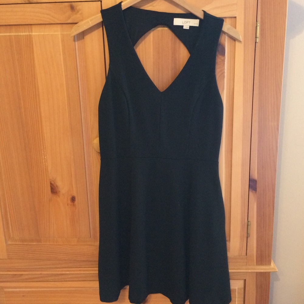 Loft black dress